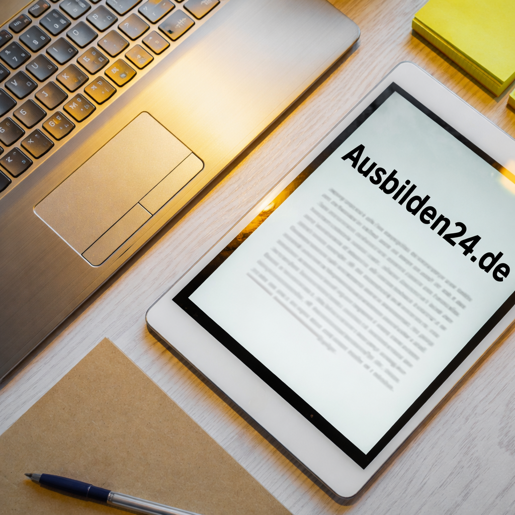 Strukturiertes Lernen mit dem AEVO Wissenskompendium auf dem Tablet